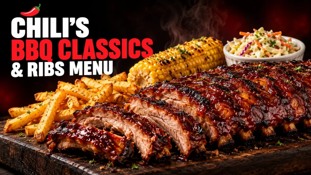 Chili’s BBQ Classics & Ribs Menu