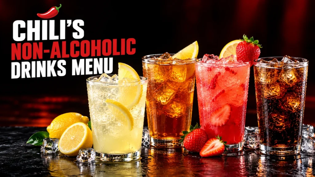 Chili’s Non-Alcoholic Drinks Menu