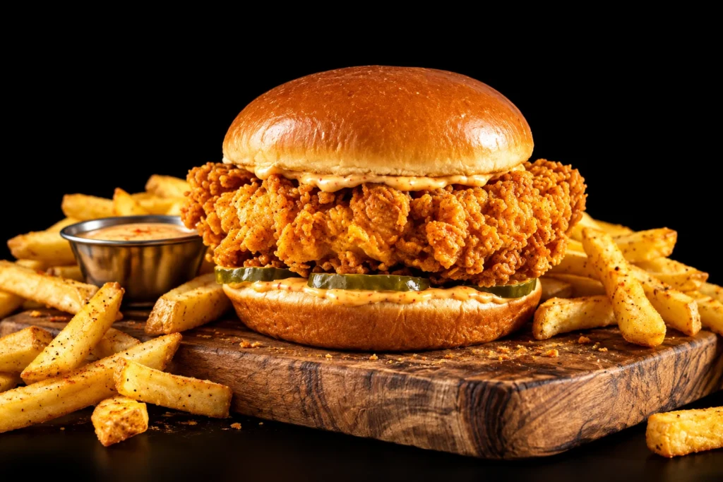 Spicy Big Crispy Chicken Sandwich