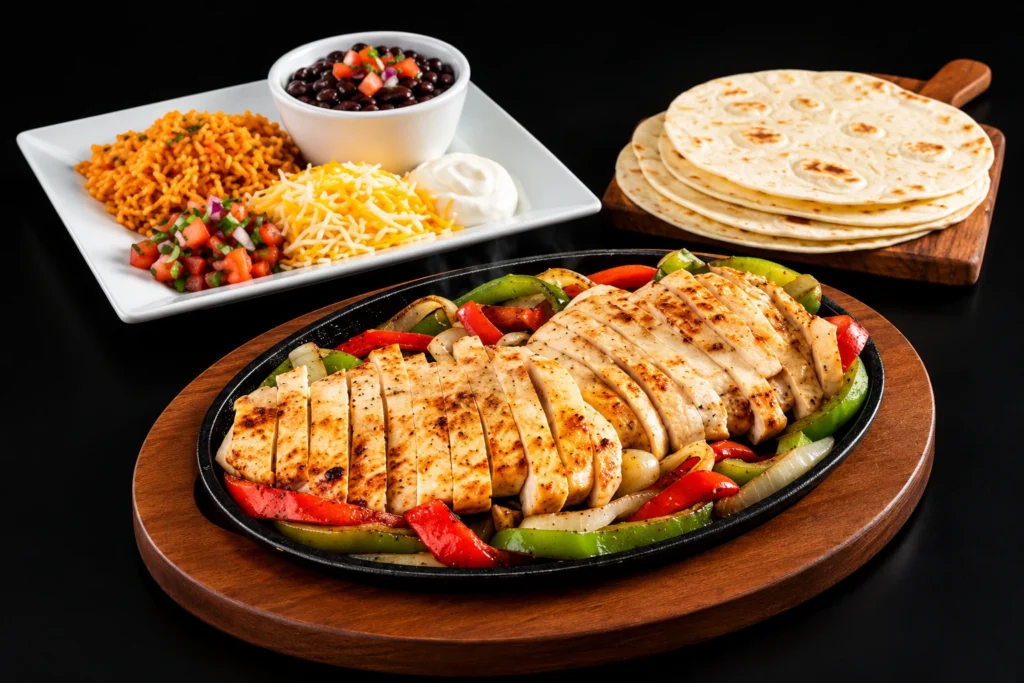 Grilled Chicken Fajitas