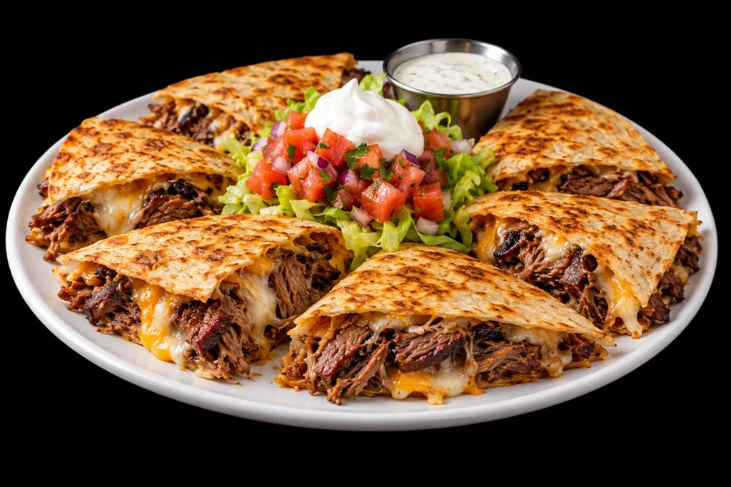 Brisket Quesadillas